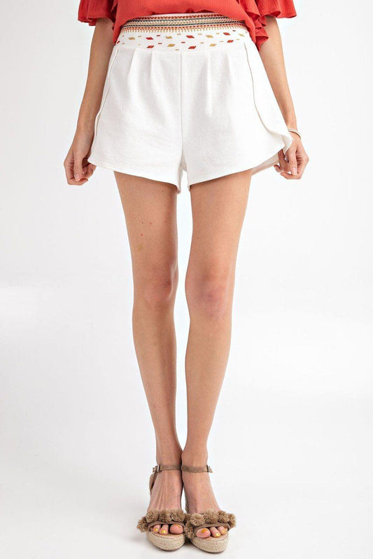 Elevated Comfort High Rise Waist Shorts