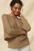 Cozy Elegance Ribbed Knit Sweater