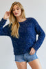 Cute Multi Color Polak Dot Sweater
