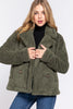 Cozy Glamour Faux Fur Sherpa Jacket